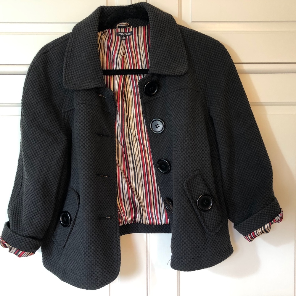 Maurices black jacket